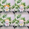 Adorable Plush Toy Keychain Cute Cartoon Cat Doll Soft And Cozy Bag Charm For Girls