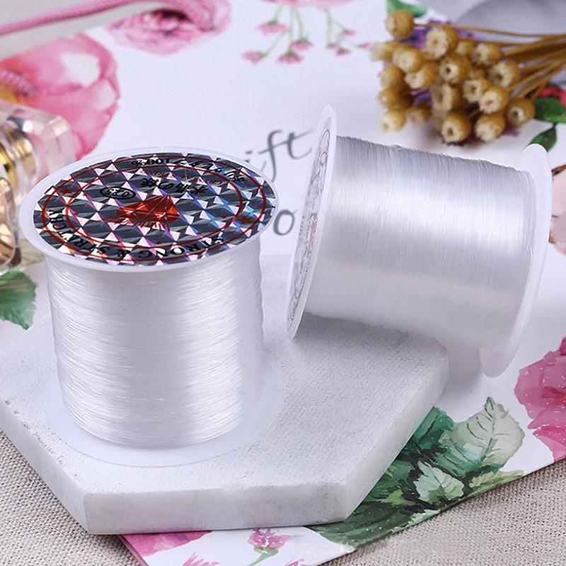 1Pc High Tensile Pe Nylon Fishing Line Elastic Thread Spool Invisible Wire Polyester Bait String Monofilament Strong Rope Cord