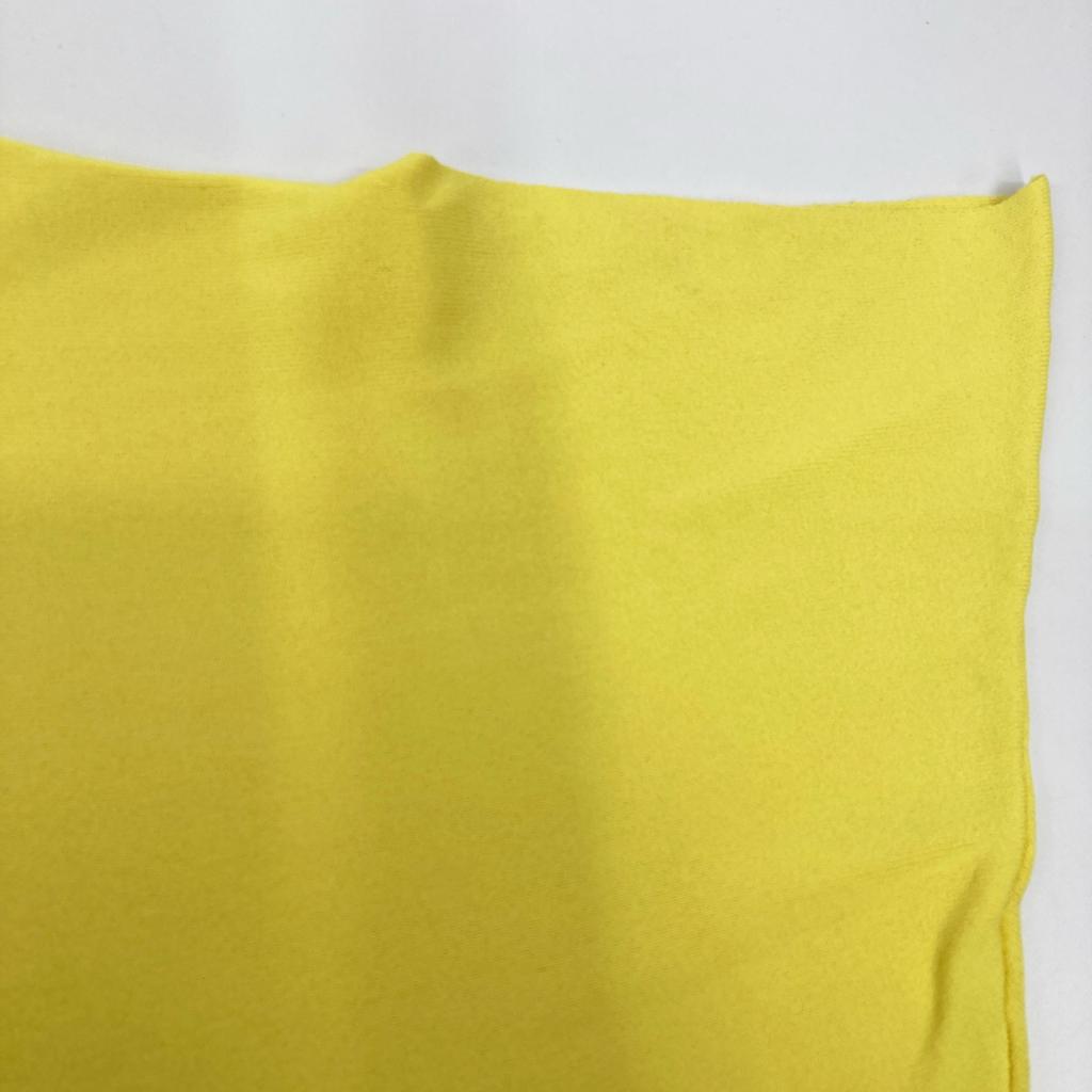 L'Appartement 22Stainless Steel Yellow Crew Neck Short Sleeve Knit Pullover Tops Not Written yellowUsed