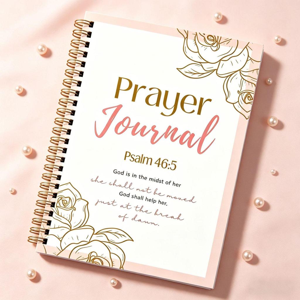 Cross-Border A5 Spiral Prayer Journal Notebook