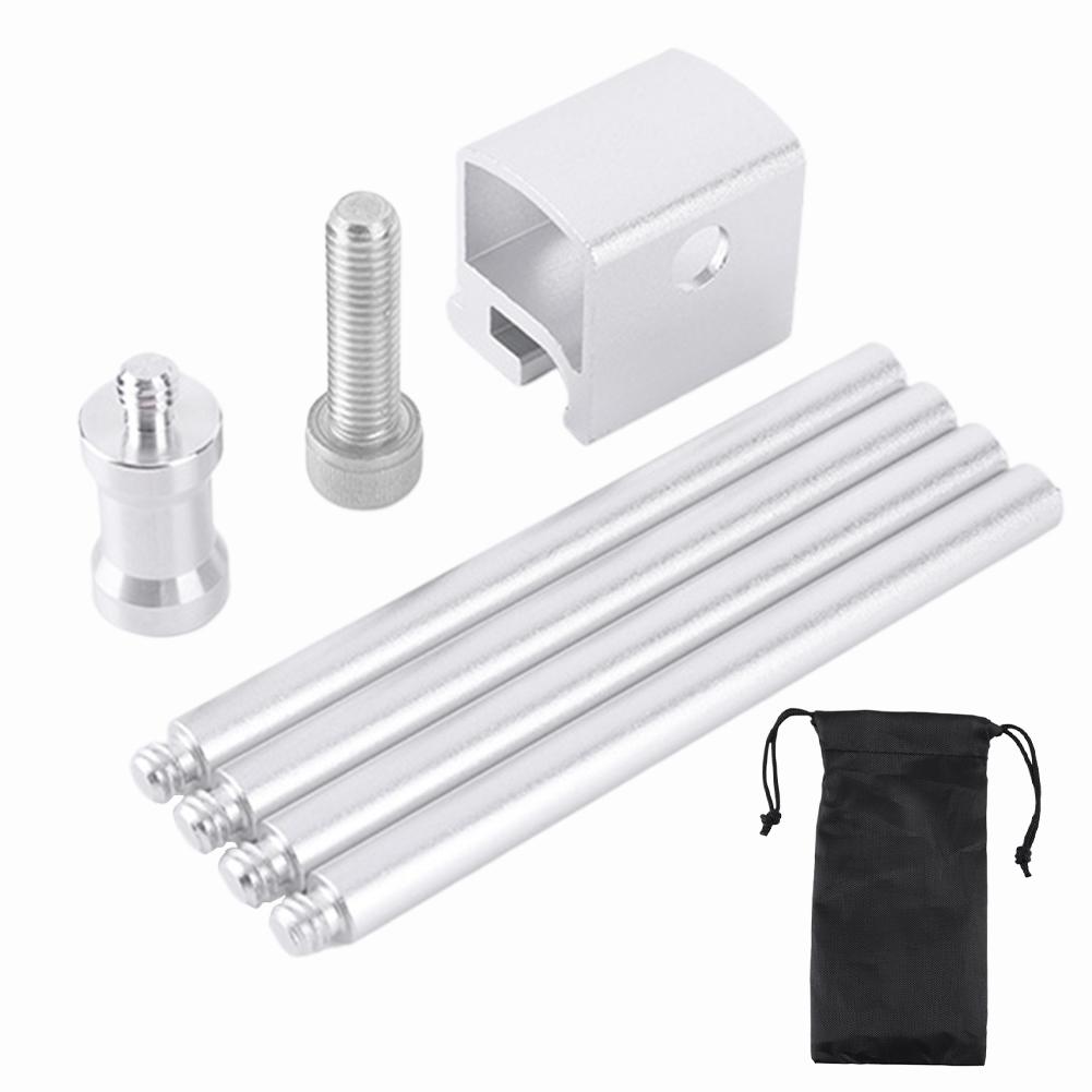 Portable Aluminium Alloy Detachable Lantern Stand Outdoor Light Hanger Portable Lamp Post Pole for IGT Table Camping Accessories