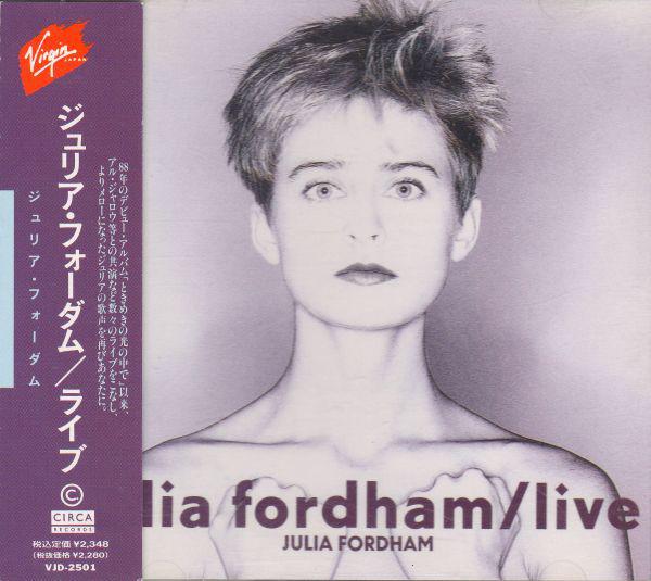 

CD JULIA FORDHAM - Live VJD2501 CIRCA 1989 Japan Dance & Electronica Used