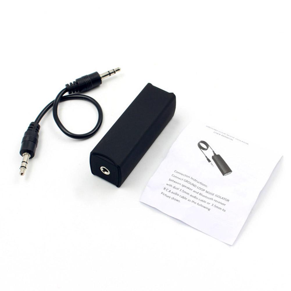 Buy 3.5mm AUX Audio Ground Loop Isolator Cable Noise FilterKiller Car