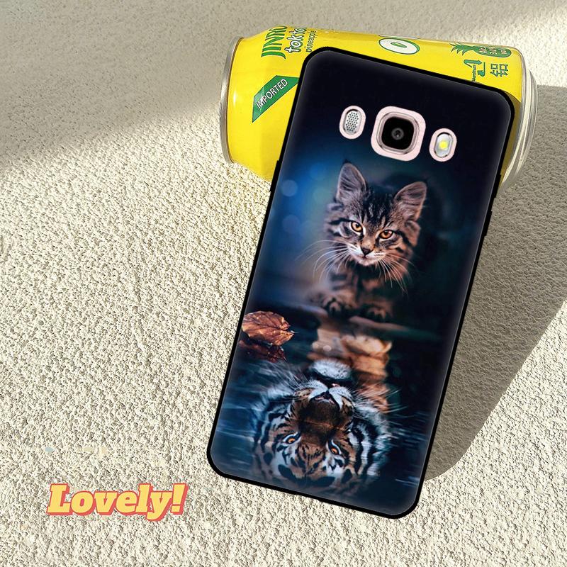 

Cool Animal Big Cat Tiger Phone Case For Samsung Galaxy J5 J3 J7 A5 J1 2016 2017 J2 Core J8 A9 J4 J6 A6 A8 Plus 2018 A5 2017 - A520 A520F