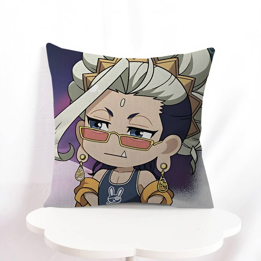 

R-Record Of Ragnarok Наволочки Мультяшный Диван Декоративный Дом Двусторонняя Печать Короткий Плюш Милая Наволочка 16x16Inch