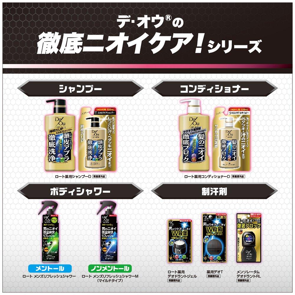 Medicated Protect Deo Antiperspirant Double Antibacterial 50g [Quasi-drug] De-O Jam, Direct-Apply Gel, Citrus, 24-Hour Comfort, Ingredients, (x 1)