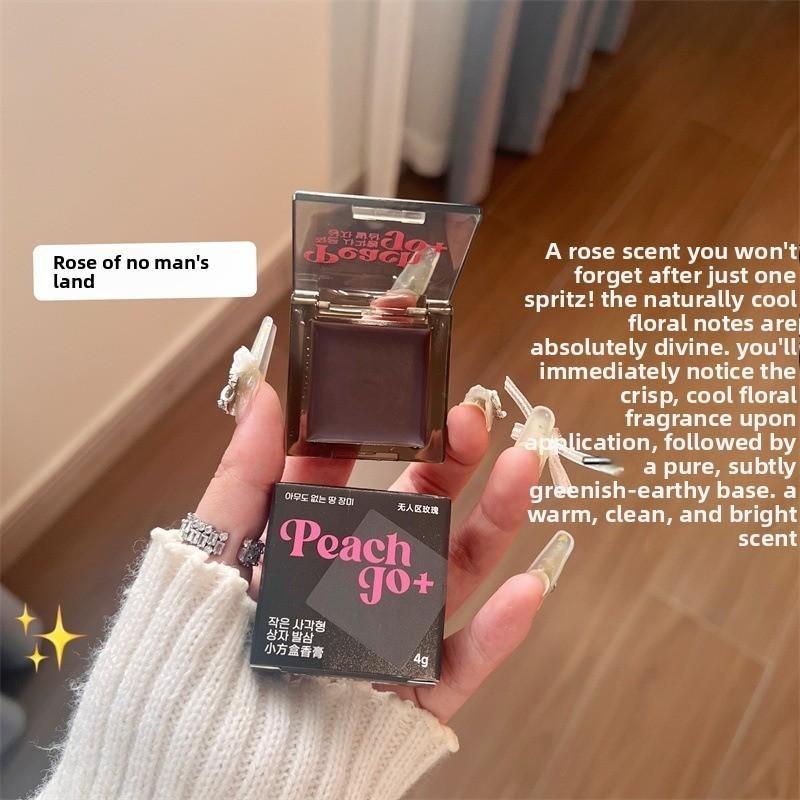 Kadınlar İçin Kompakt ve Taşınabilir Katı Parfüm Balmı, Ferah ve Kalıcı Kokularla