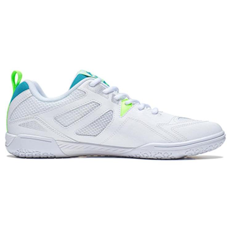 New LiNing Hawkeye 2.0 Cushioning Low Top Training Shoes Unisex White Blue APTT005-8