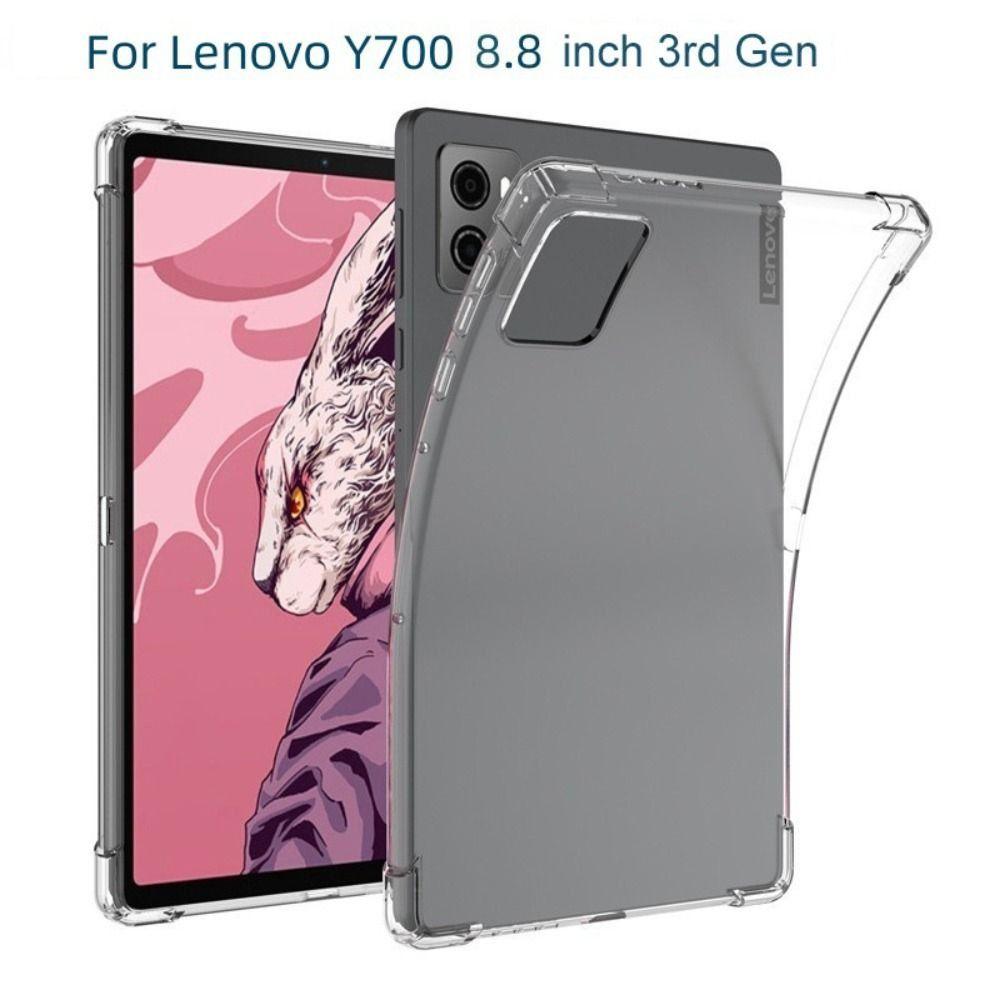 Soft Clear Back Cover TPU Protective Shell 8.8inch Tablet Case for Lenovo Legion Y700 3rd Gen 2025