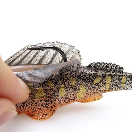 10g/14g Appât Leurre Hameçon Aiguisé Lumineux Simulation Tentant Pêche PVC Méduse Jigger Puissance Enroulement Leurre Plombé Pêche en Plein Air