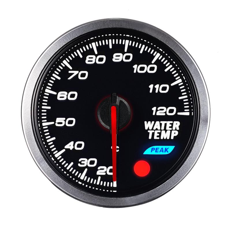 2 Inch 52MM Smoke Lens 20-120 Celsius Water Temp Gauge Water Temperature Meter With Stepper Motor