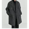 Men's Mid-Length Double-Sided Wool Coat: New Stylish Thickened Korean Winter Design
