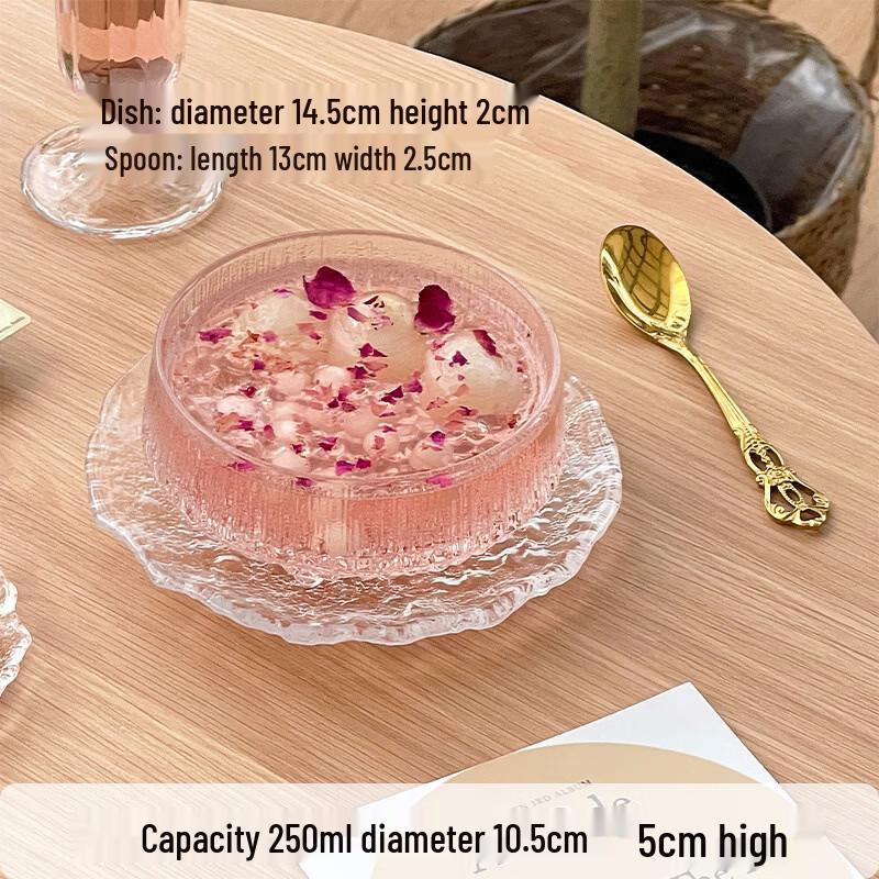 

ZISIZ Silver Bird s Nest Dessert Bowl Set