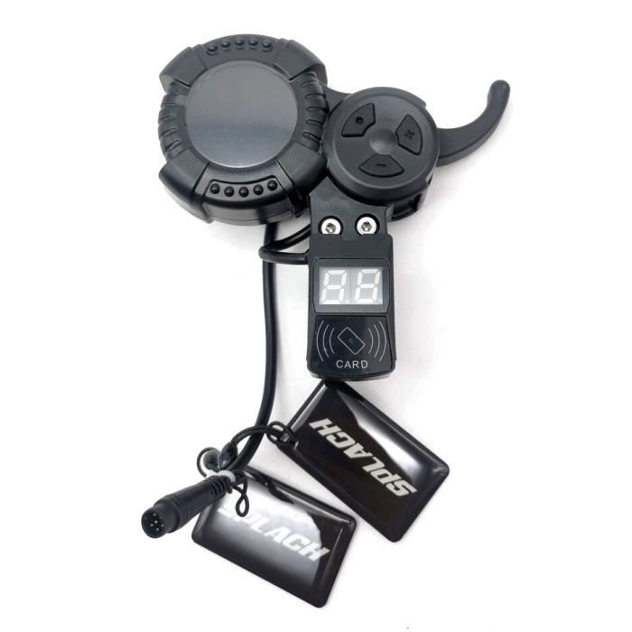 Compteur LCD pour trottinette électrique VSETT ZERO 10 8X 10X Z8PRO,Tableau de Bord d'affichage pour avec Accélérateur