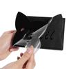 Transparent Acrylic Desktop Letter Organizer For Office Home Clear Paperworks Storage Rack for Folders Books Bill
