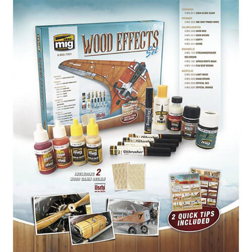 Ammo by MIG Weathering Holz-Effekte Set