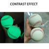 Special Leather Glow In The Dark Baseball 9 Inch Luminous Baseball Durable Light Up Baseball  Gifts