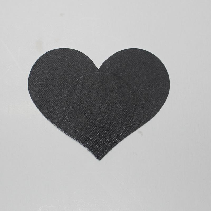 1Pair Breast Petals Heart Shape Adhesive Nipple Covers Breasts Petals and Sticker Emptied Chest Breast Petals