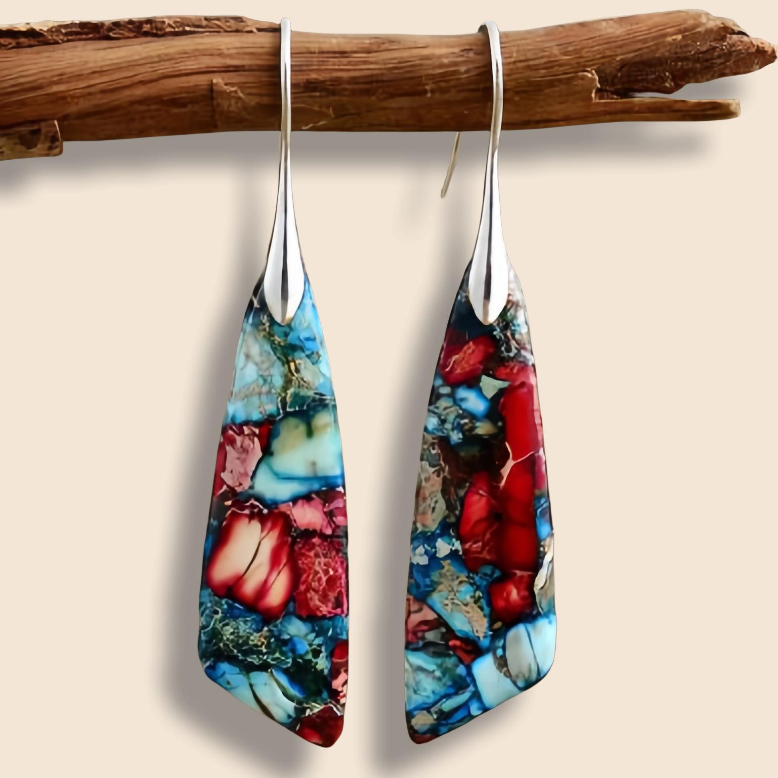 

BLINGBAY женские серьги-подвески в стиле бохо, модные серьги в стиле ретро, ​​популярные ювелирные изделия для девочек, ювелирные изделия на день рождения, подарки