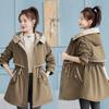 Korean version, women's cotton-padded clothes have removable liners, cotton-padded clothes are thickened to keep warm, and winter coats are trendy.