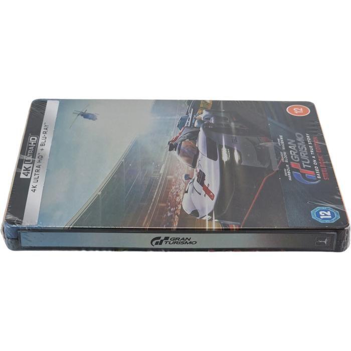 Blu-ray film import gran turismo : based on a true story blue steelbook blu-ray 4k ultra hd