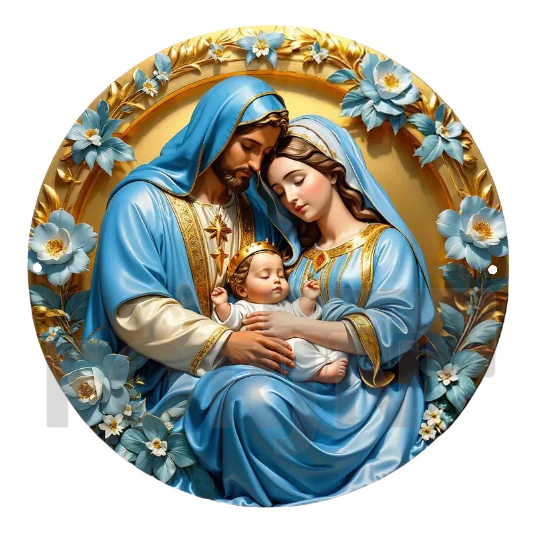 

Круглый деревянный знак с венком на тему Рождества 2D, для дома, комнаты, кафе, офиса в фермерском доме, подарок любителям Иисуса, простой и стильный туалет Wood