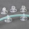 10pcs PVC Aquarium Sucker Clear with Hook Fish Tank Suction Cup Multi-specification Strong Adsorption Air Hose Clamp Wire