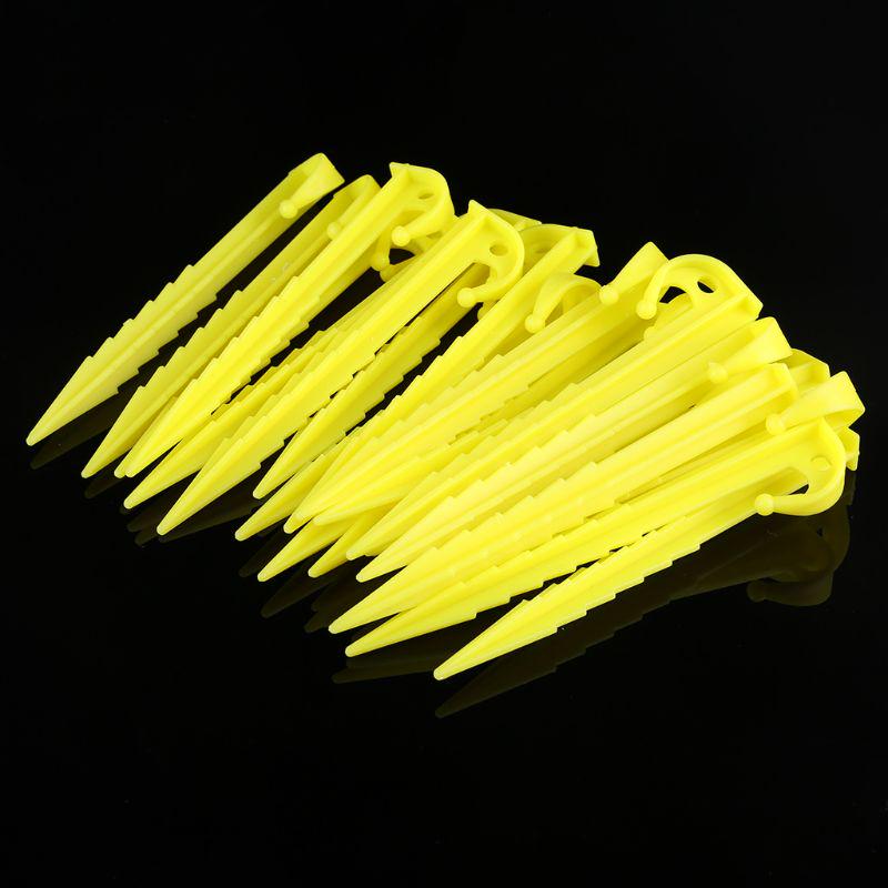 20Pcs Garden Stakes Tent Pegs for Holding Down the Tents Garden Netting Tarp 20Pcs Garden Stakes Tent Pegs for Holding Down the Tents Garden Netting Tarp