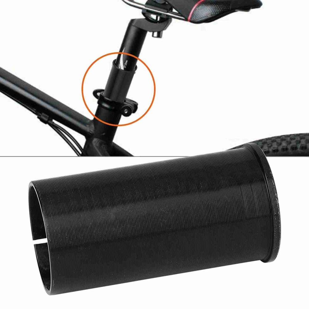 Aluminum Alloy Bike Seatpost Adapter 27.2mm To 28.6/30/30.4/30.8/31.6/33.9mm Black Seatpost Shim Sleeve Easy To Install