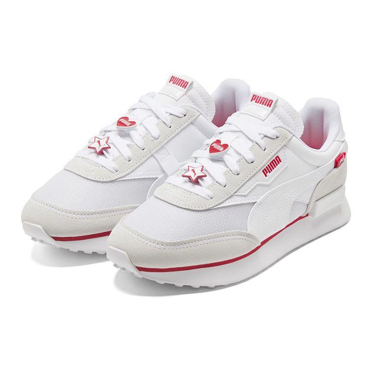 Puma Future Rider Galentines Day - White Virtual Pink Women Sneakers 380121-01