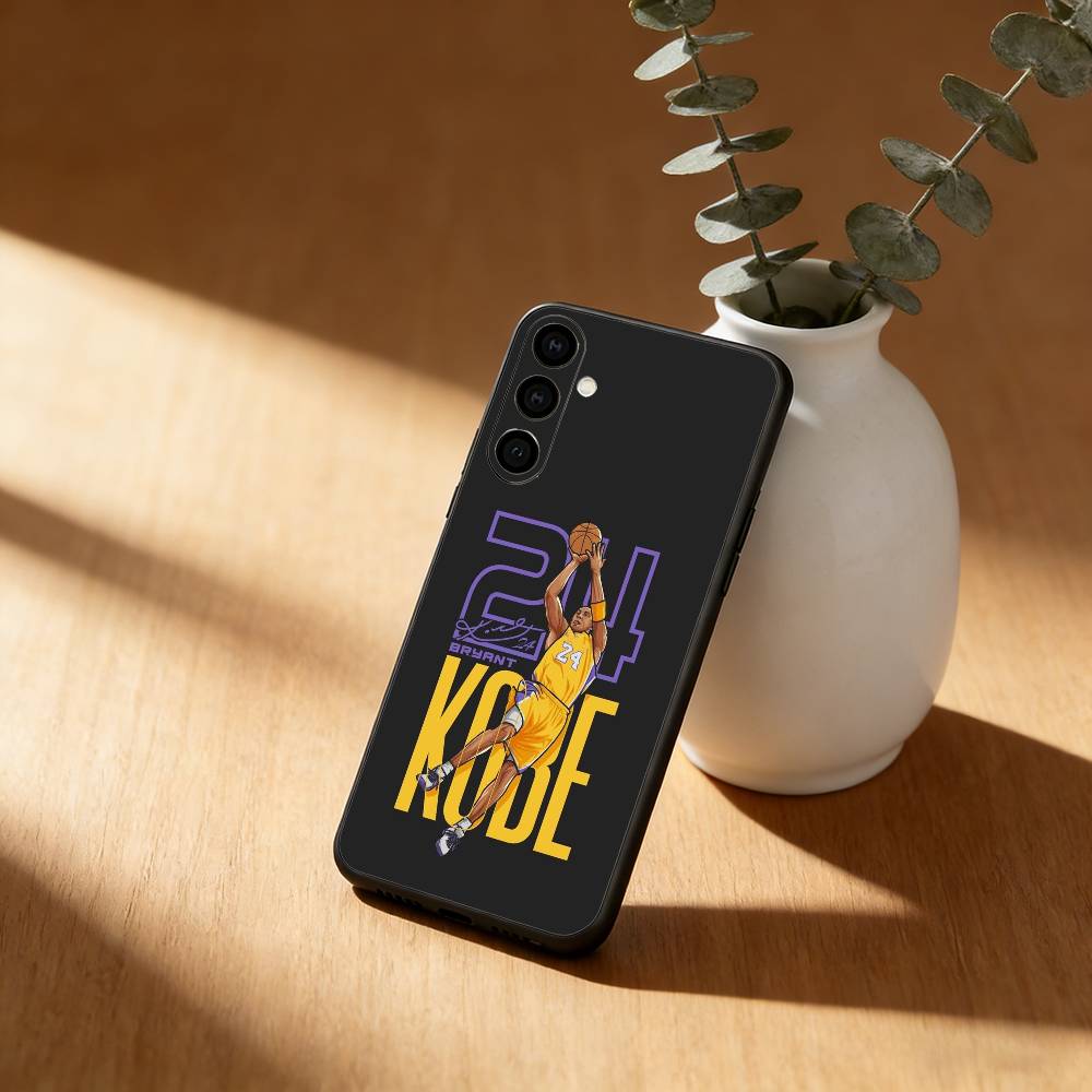 

Чехол для телефона K-Kobe B-Bryant 24 для Samsung Galaxy A91,80,73,72 ,71,53,52,32 ,31,22,21s,20, Мягкий черный чехол Samsung a71 5g