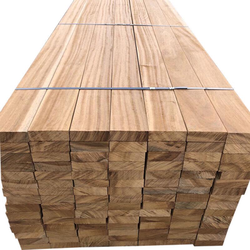 Outdoor Anti-Corrosion Square Solid Wood Planks