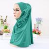Hijab Double Loop Slip On Scarf Pull Over Crepe Convenient Shawl Headscarf