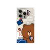 Clear Square Back Tube Case Protection For iPhone 13 16 ProMax 15 Plus 11 12 14 Pro Max Anti-Oxygen,Camera Bear Pattern Casing
