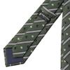 Fortuna Tokyo 8cm 142cm Long Men's Nishijin-ori Necktie, King, FT-T08, Green, Wide,