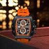 LIGE Fashion Men Quartz Watches Luxury Brand Resin Case Sport Watches For Men Waterproof Chronograph Auto Date Clock