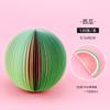 1Pcs/130sheet Korean Merchandise Feng Shui Fruit Three-dimensional Sticky Note Book Creative Be Ordered with Sticky Note Paper