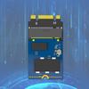 M.2 NVME M Key B+M 2230 To 2242 Extension Adapter Extension Board Replacement for T470 T480 L480 T580 X270 X280
