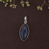 925 Sterling Silver, Labradorite Pendant, Handmade Jewelry, Reiki Pendant, Bezel Pendant, Gift For Her