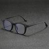 Fashion Myopia Glasses Frame Women Anti Blue Light Reading Glasses Men Business Square Eyeglasses Vintage Prescription Eyewear
