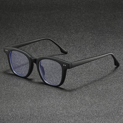 Fashion Myopia Glasses Frame Women Anti Blue Light Reading Glasses Men Business Square Eyeglasses Vintage Prescription Eyewear