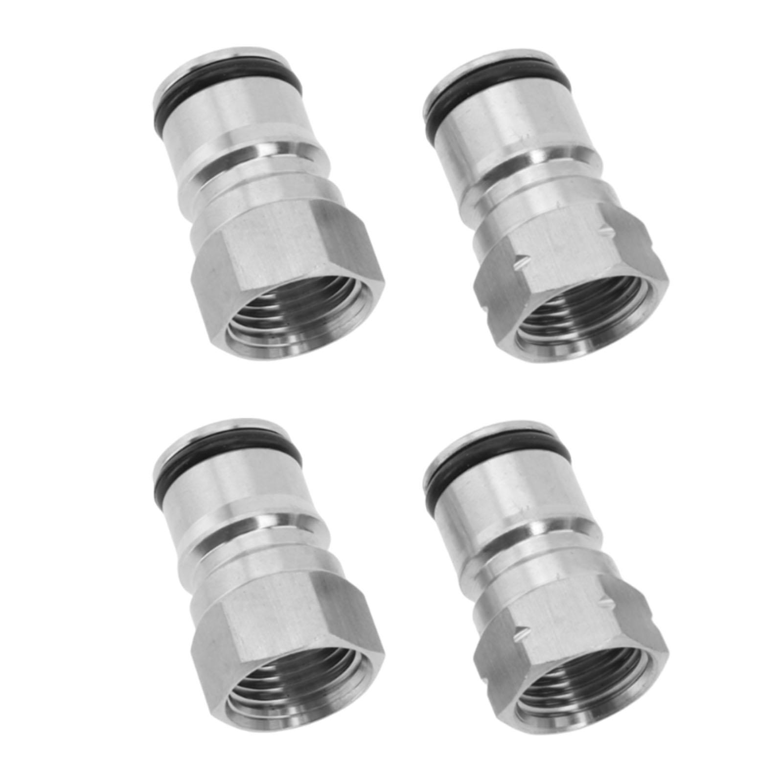 

16Pcs/Set Stainless Steel Ball Lock Keg Posts Couplers Set For Homebrew Draft Beer Poppet Female Thread Gas Liquid China Mainland