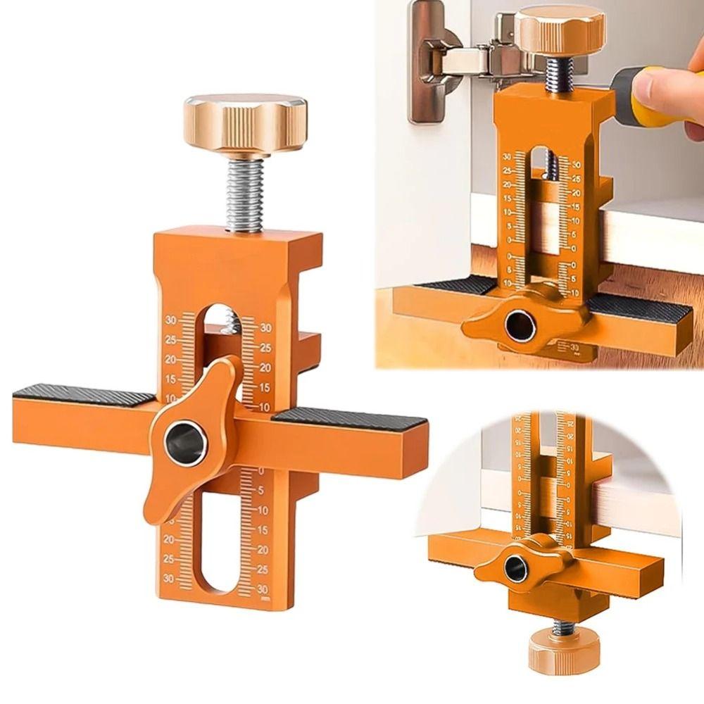 Quick Positioning Cabinet Door Panel Installation Jig  Closet Door Mounting