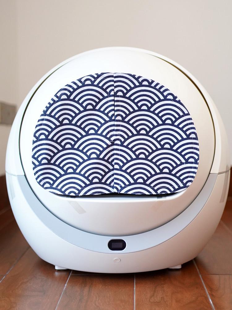 Petree Litter Box Cover: Automatic, Deodorizing, Dustproof, Replaceable, Washable, Fully Enclosed.