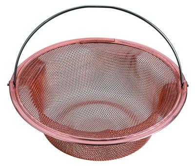Pearl Metal HB-4179, Rede de Lixo de 13cm, Ralo, Cobre Puro, Fabricado no Japão, Em Aqua