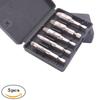 5-Piece Alloy Steel Screw Extractor Set for Stripped and Broken Screws