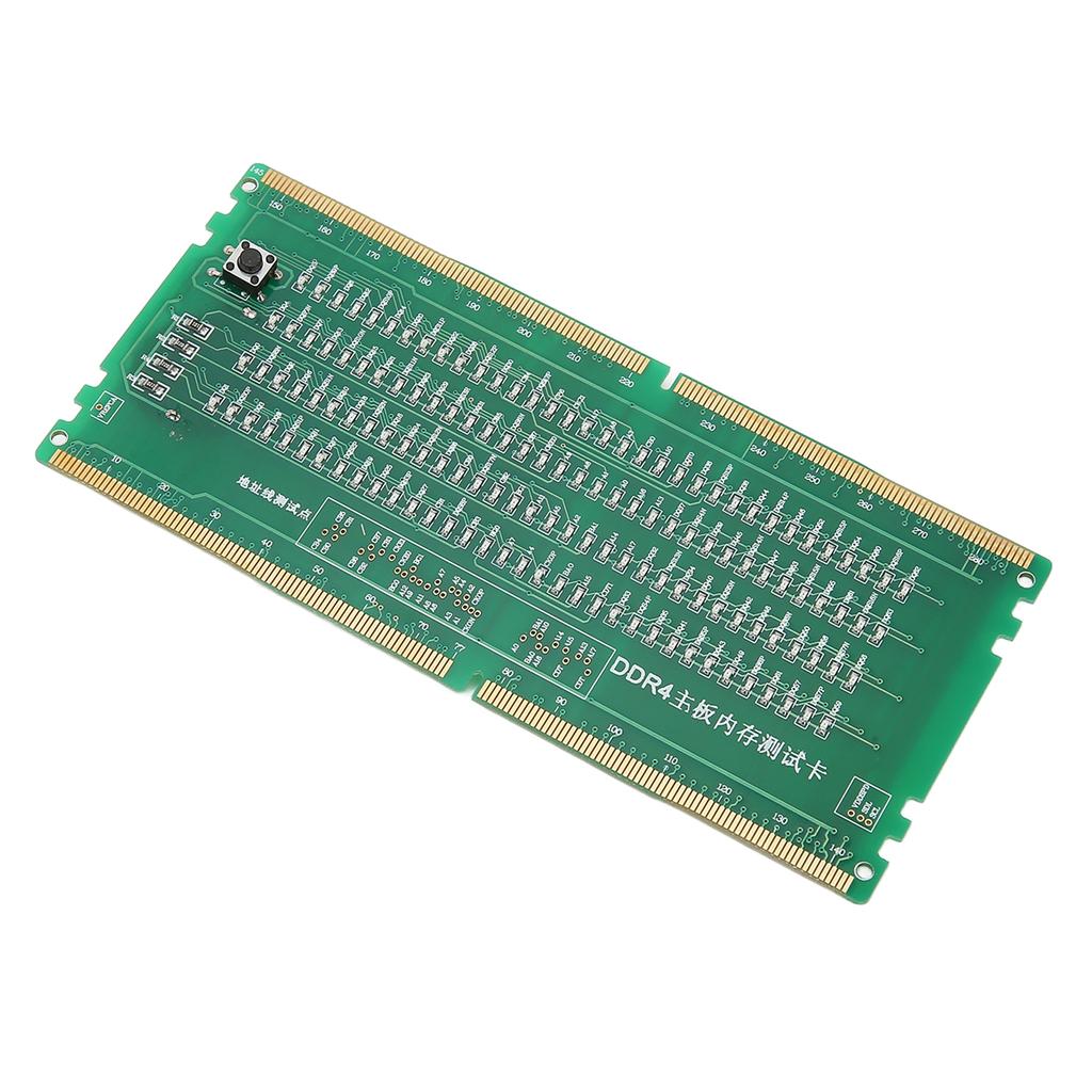 Computer Memory Tester PCB Material Forward Reverse Available Computer DDR4 Memory Tester with LED for PC