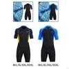 Herren Shorty Neoprenanzug 5mm Front zum Tauchen Schnorcheln Surfen