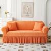 1/2/3/4 Seater Sofa Cover with Skirt Four Seasons Universal Elastic All-Inclusive Sofa Dust Covers for Living Room Funda De Sofá