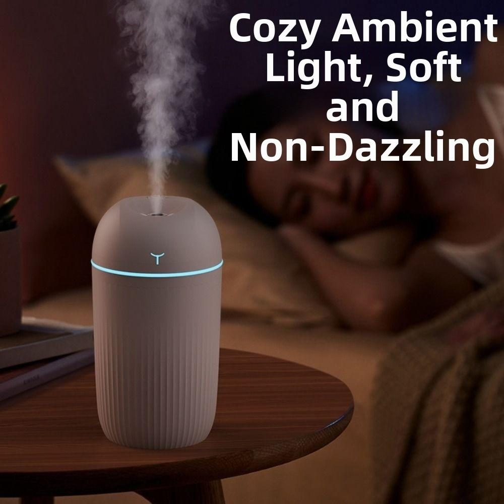 with LED Mini Humidifier Silent Air Purifier New Air Humidifier  Car Use